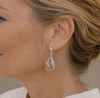 Sterling Silver Moonstone Drop Earrings 2