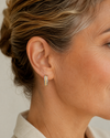 Vintage Oversized Hoop Earrings 1