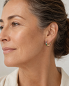 Enamel Mini Hoop Earrings 2
