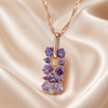 Gradient Crystal Necklace 1