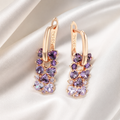 Square Zirconia Earrings