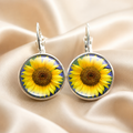 Moonstone Angel Earrings