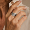 Vintage Carved Statement Ring 2