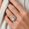 Snowflake Zirconia Ring Set 1