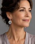 Colorful Enamel Earrings