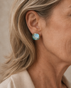 Hand-Painted Geometric Earrings 2