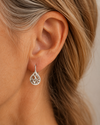 Vintage Leaf Hollow Earrings 1