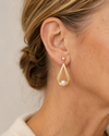 Long Pearl Drop Earrings 2