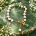 Emerald Pearl Bracelet