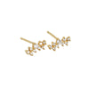 Diamond-studded Zircon Stud Earrings S925 Silver Stud Earrings Earrings 2