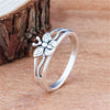 925 Thai Silver Butterfly Ring Entry Lux Women Vintage Ornament 3