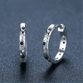 French Star Moon Earrings