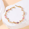 Zircon Tennis Bracelet Bride Ornament Combination 2