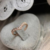 Rose Gold Zircon Ring 2