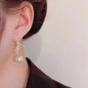 French Zirconia Drop Earrings 2