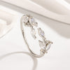 Design Leaf Zircon Ring For Women 2