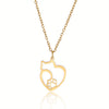 Pet Paw Print Necklace 1