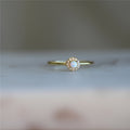 Vintage Opal Silver Ring