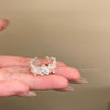 Vintage Enamel Flower Ring 2