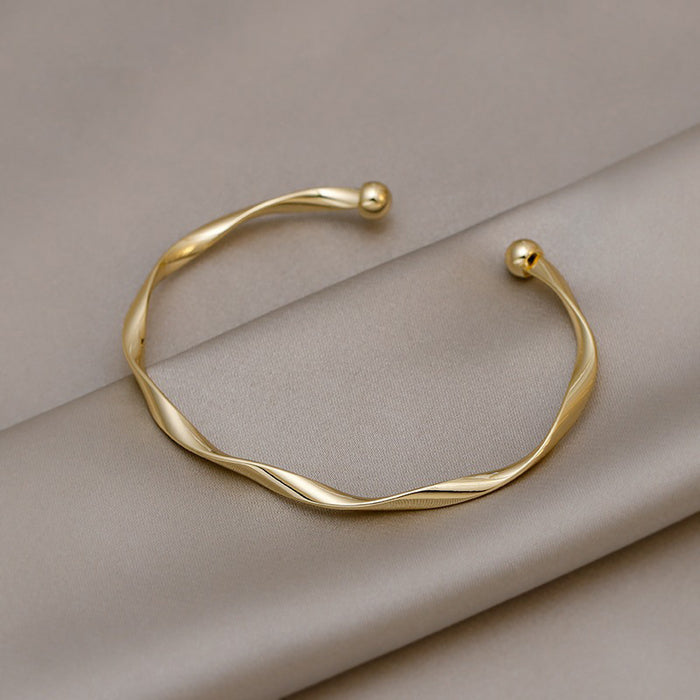 Twisted Minimalist Bracelet
