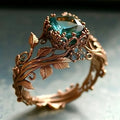 Vintage Sculptural Band Ring