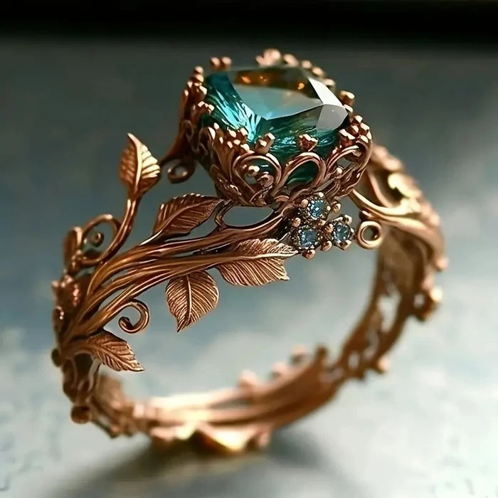 Vintage Sculptural Band Ring