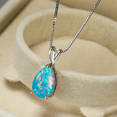 Teardrop Pendant Necklace