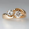 Zirconia Gold Ring 3