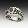Zirconia Hollow Ring Set