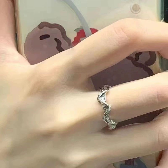 Moonstone Wave Ring