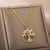 Tree of Life Crystal Necklace 2
