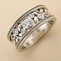 Vintage Wide Band Ring