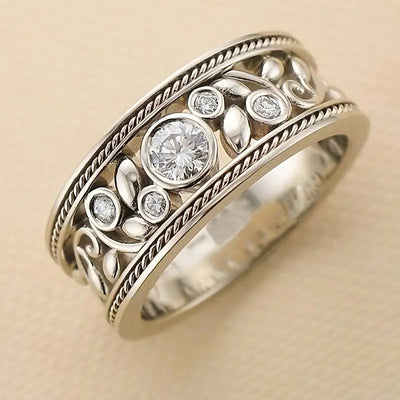 Vintage Wide Band Ring